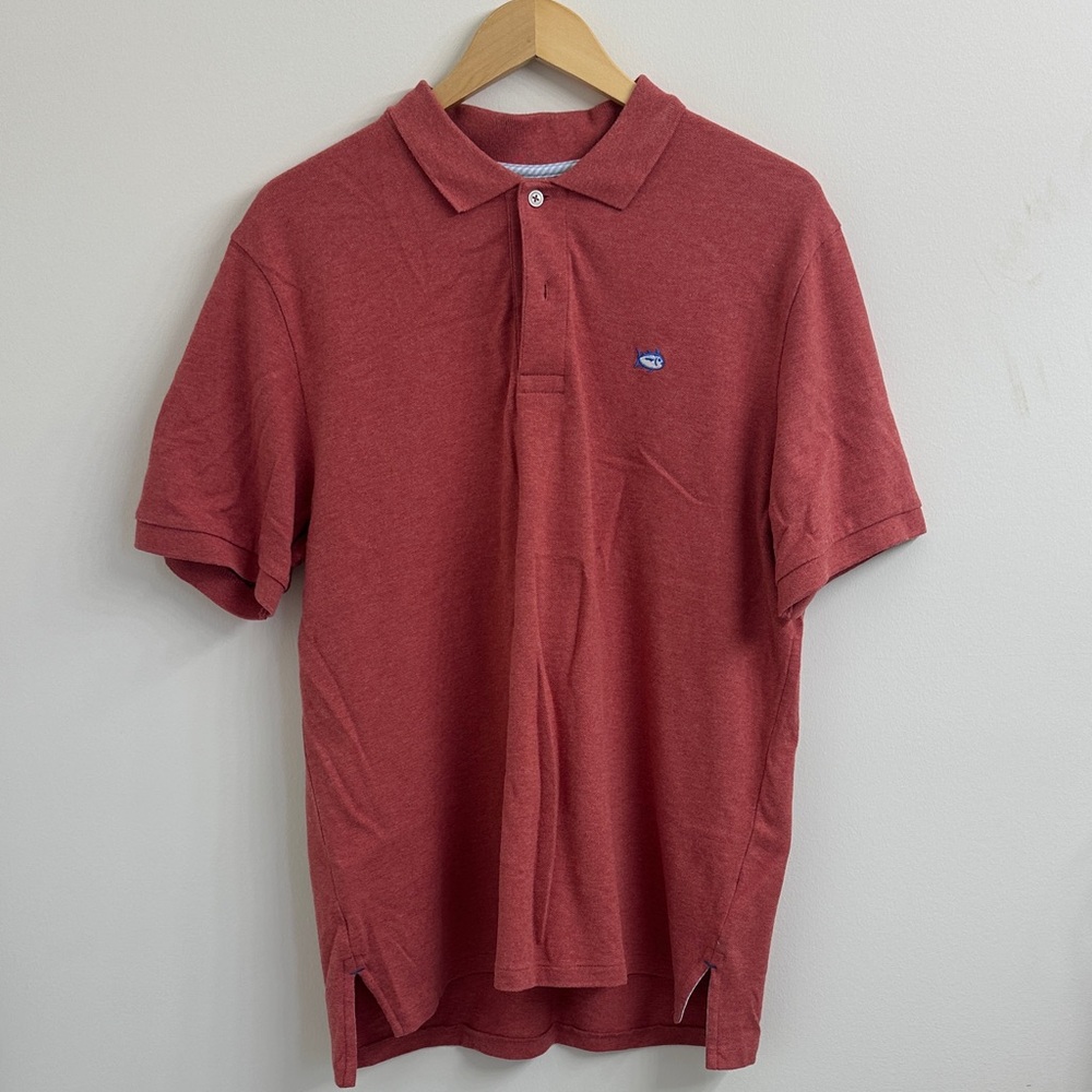 Southern Tide Polo in Brick Red